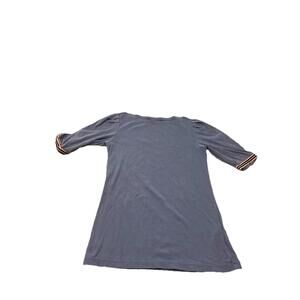 Lauren By Ralph Lauren Women’s Medium Short Sleeve Shirt Blue -green Label